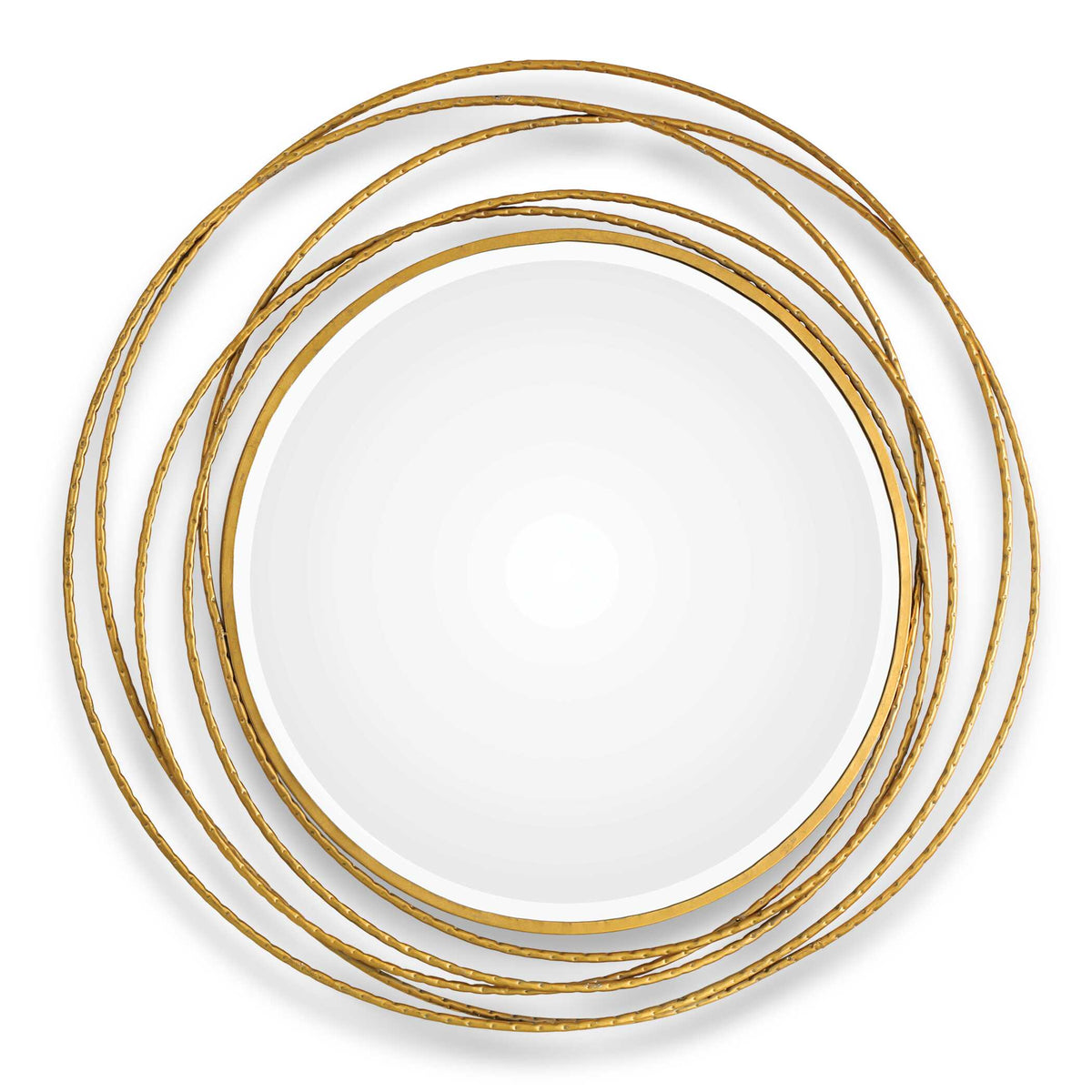 Whirlwind Round Mirror