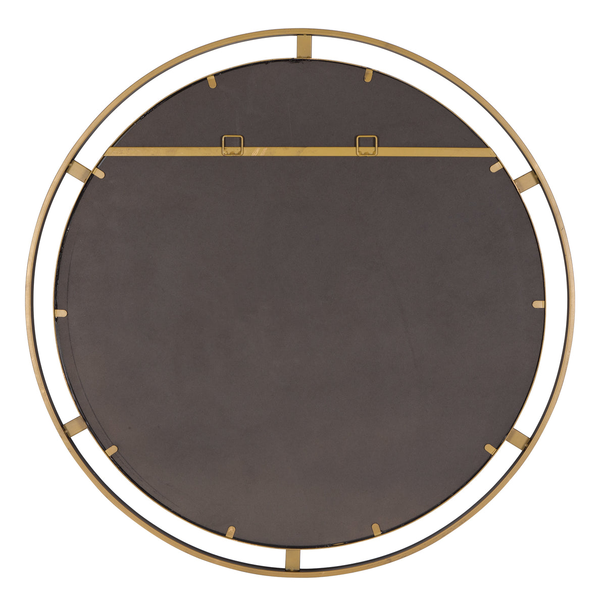 Carrizo Bronze Round Mirror