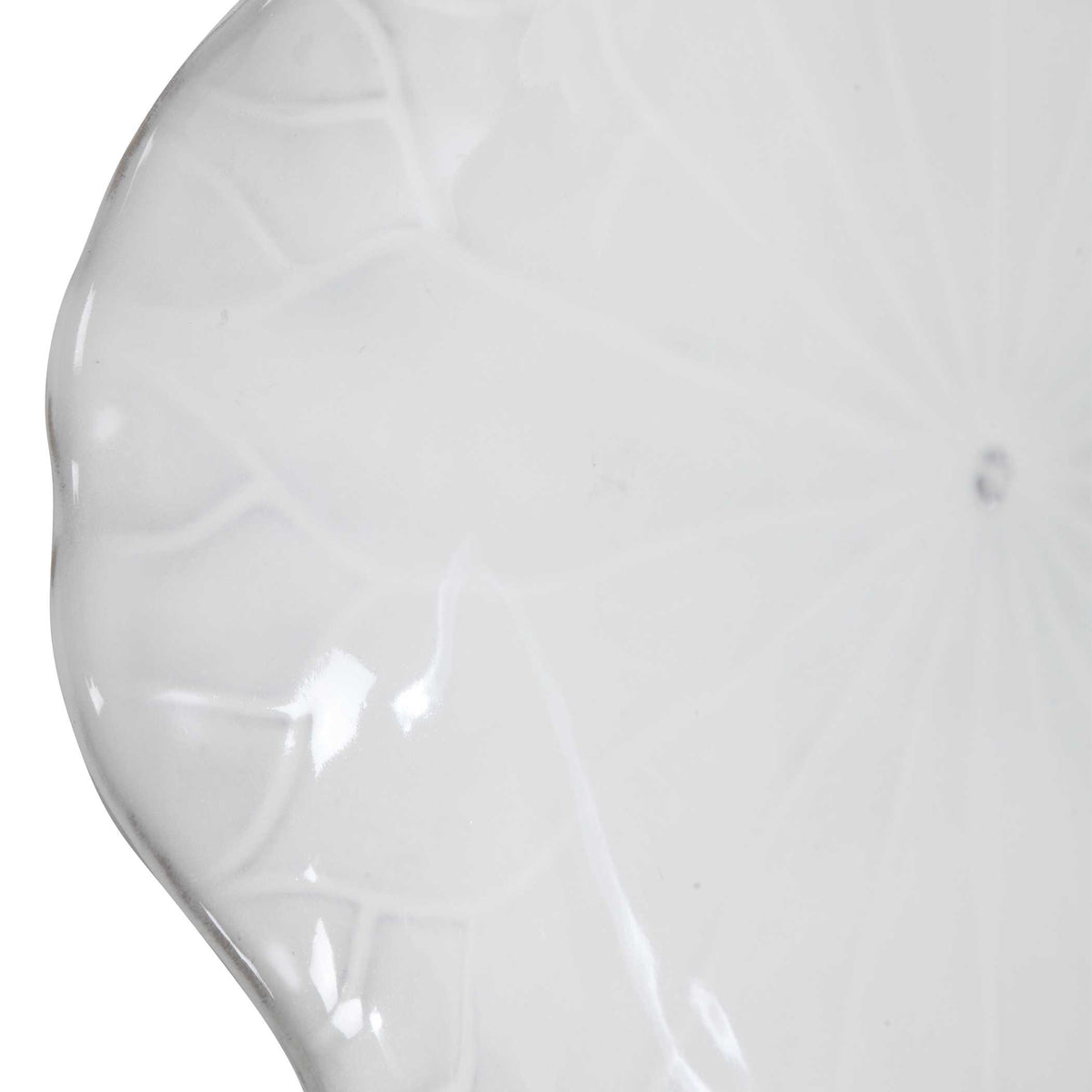 Abella Ceramic Wall Decor Set/3 White