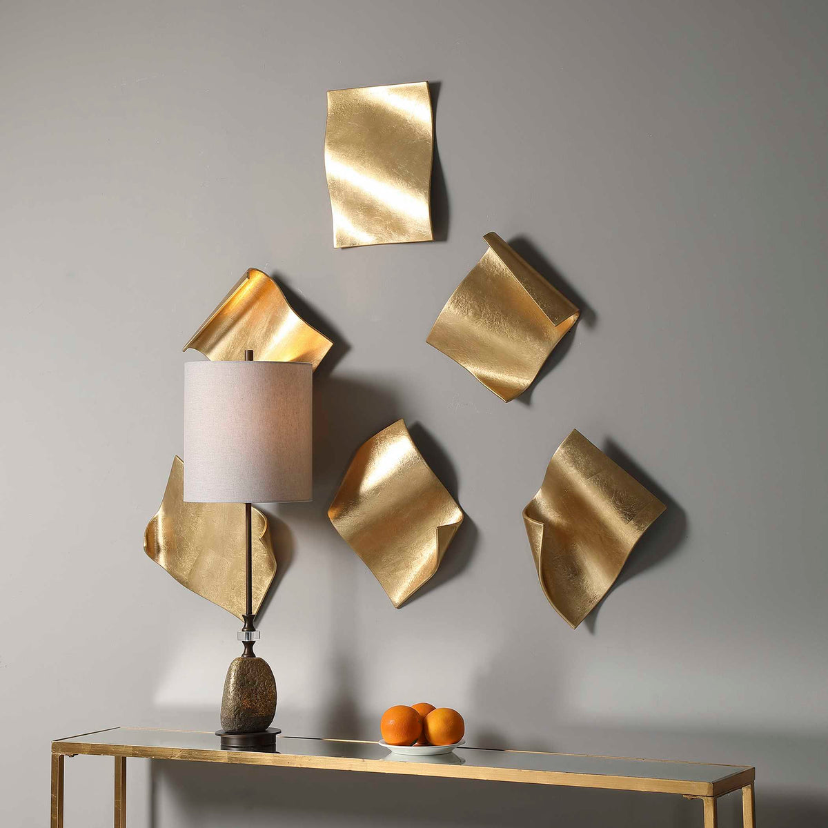 Fluttering Pages Wall Decor Set/6
