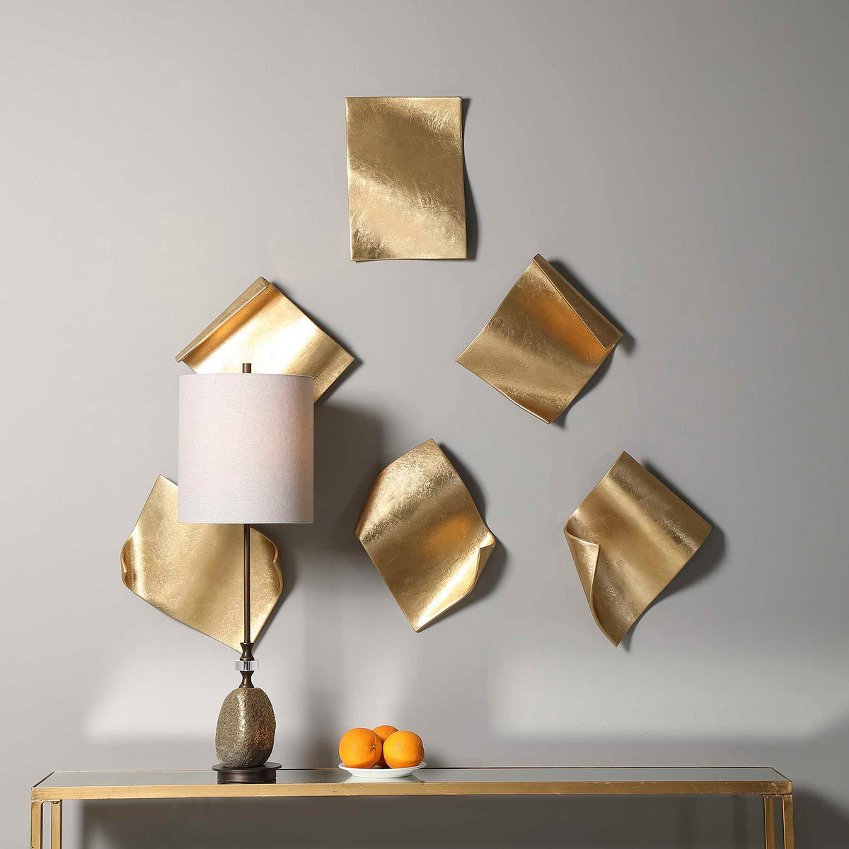 Fluttering Pages Wall Decor Set/6