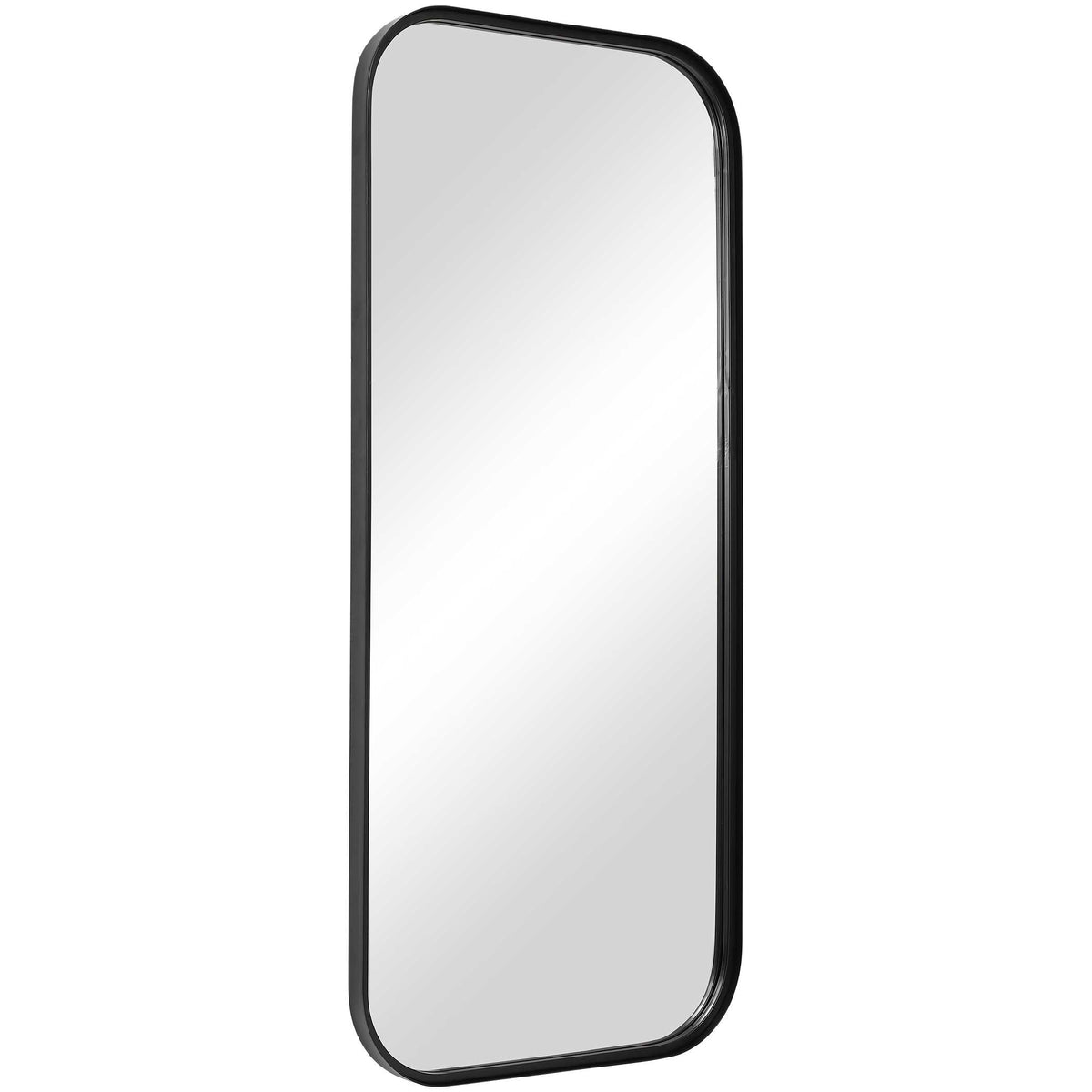 Concord Black Tall Iron Mirror