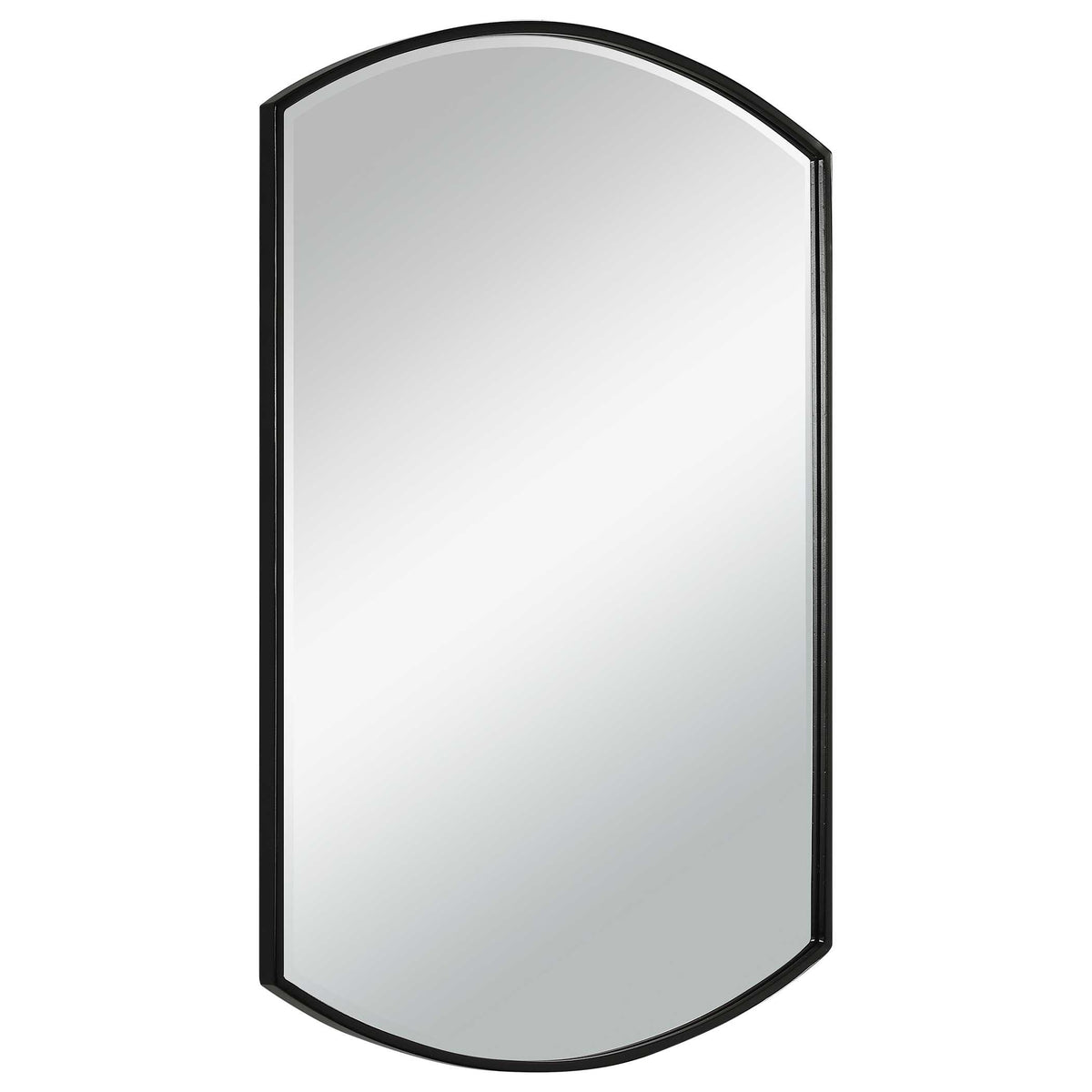 Shield Shaped Iron Mirror