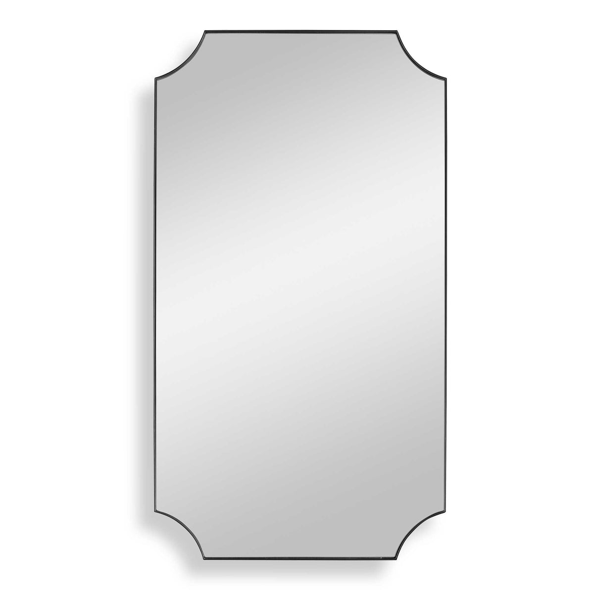 Lennox Scalloped Corner Mirror