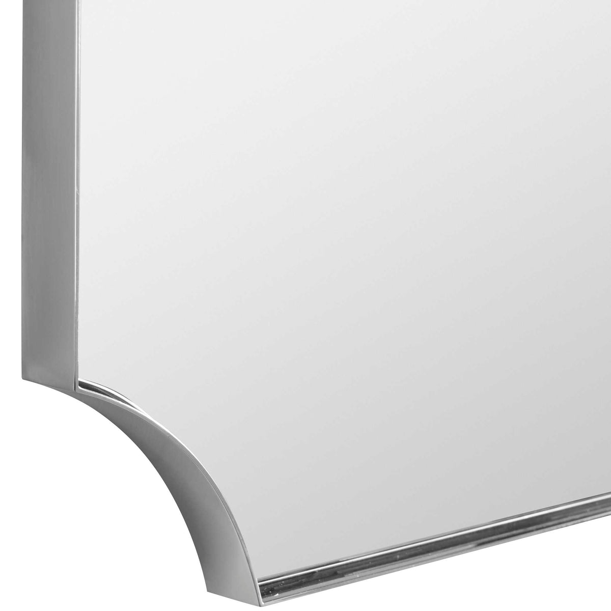 Lennox Scalloped Corner Mirror