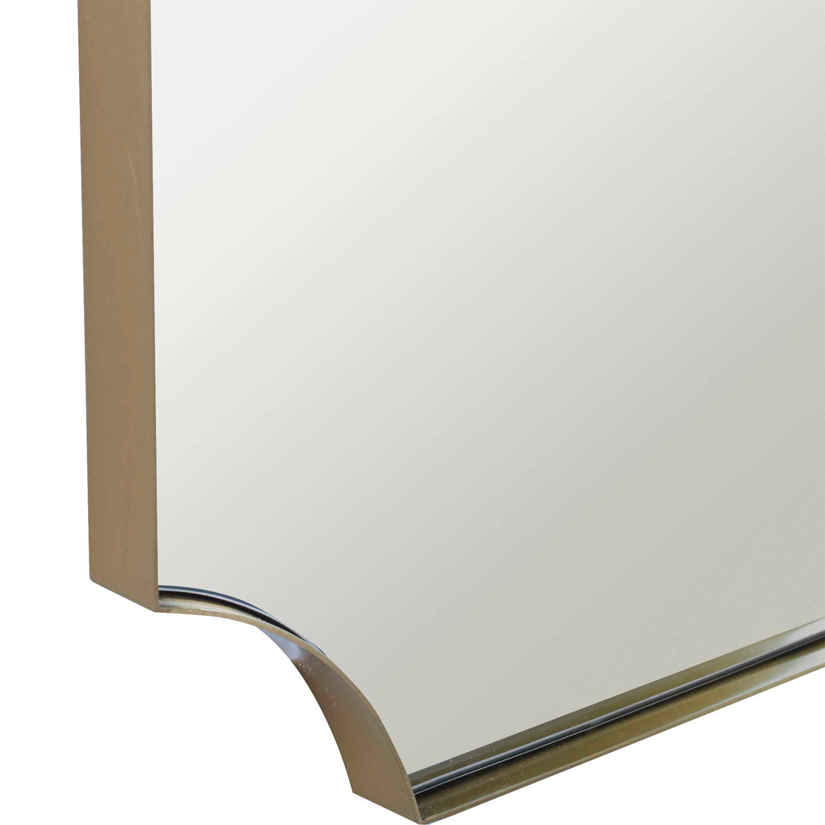 Lennox Scalloped Corner Mirror