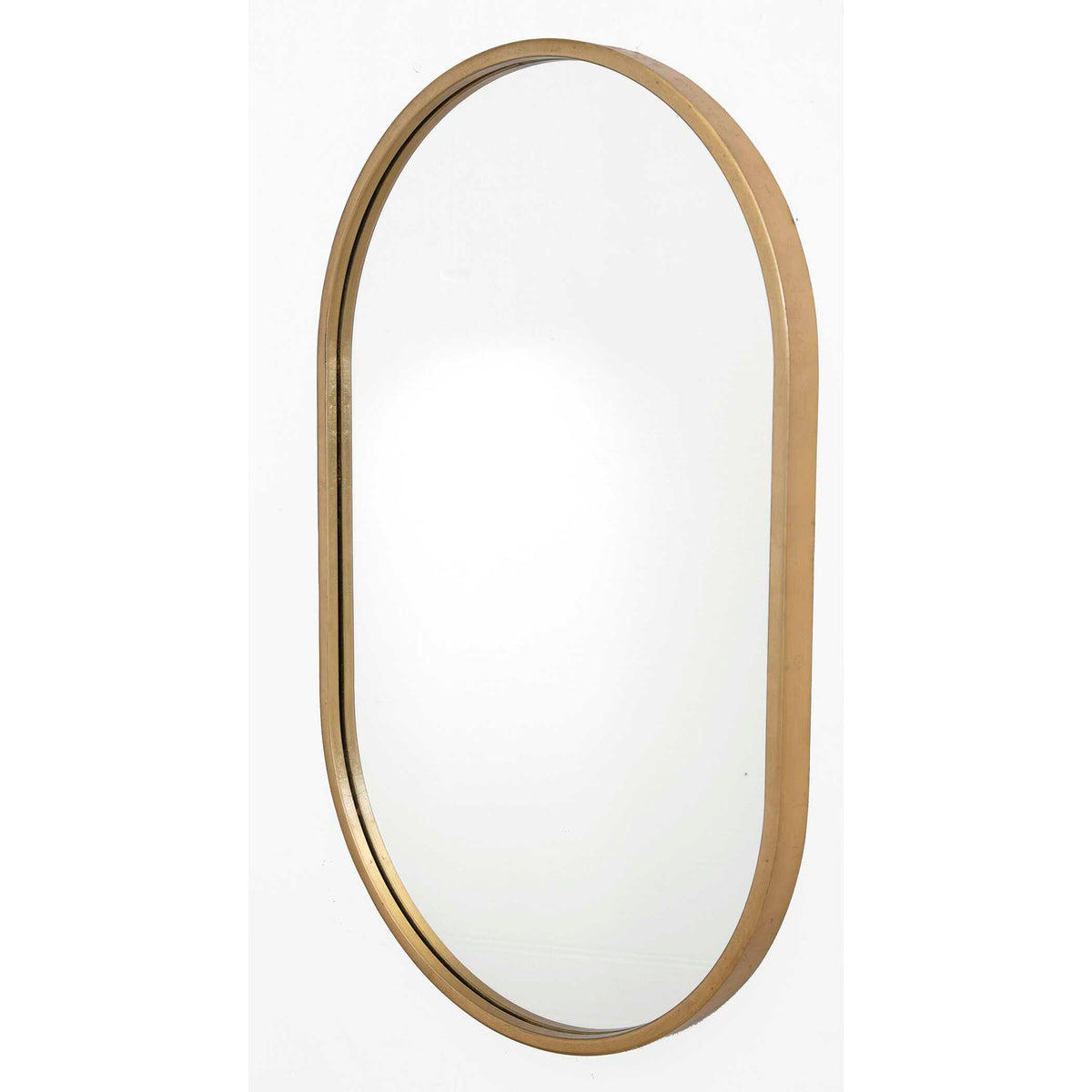 Varina Minimalist Oval Mirror
