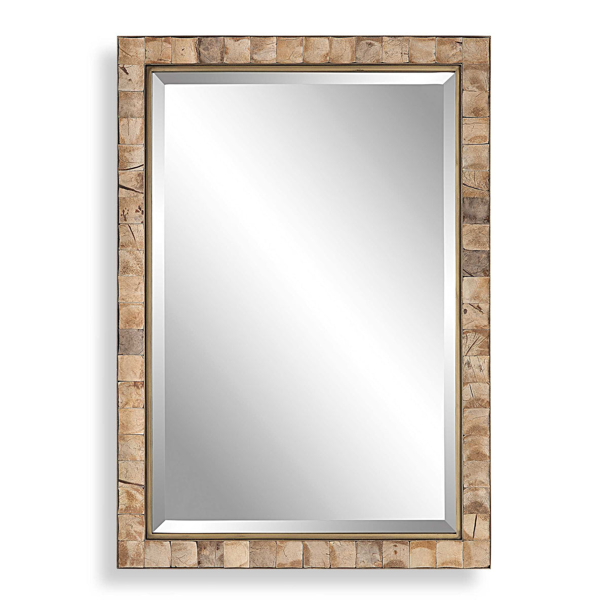 Cocos Coconut Shell Mirror