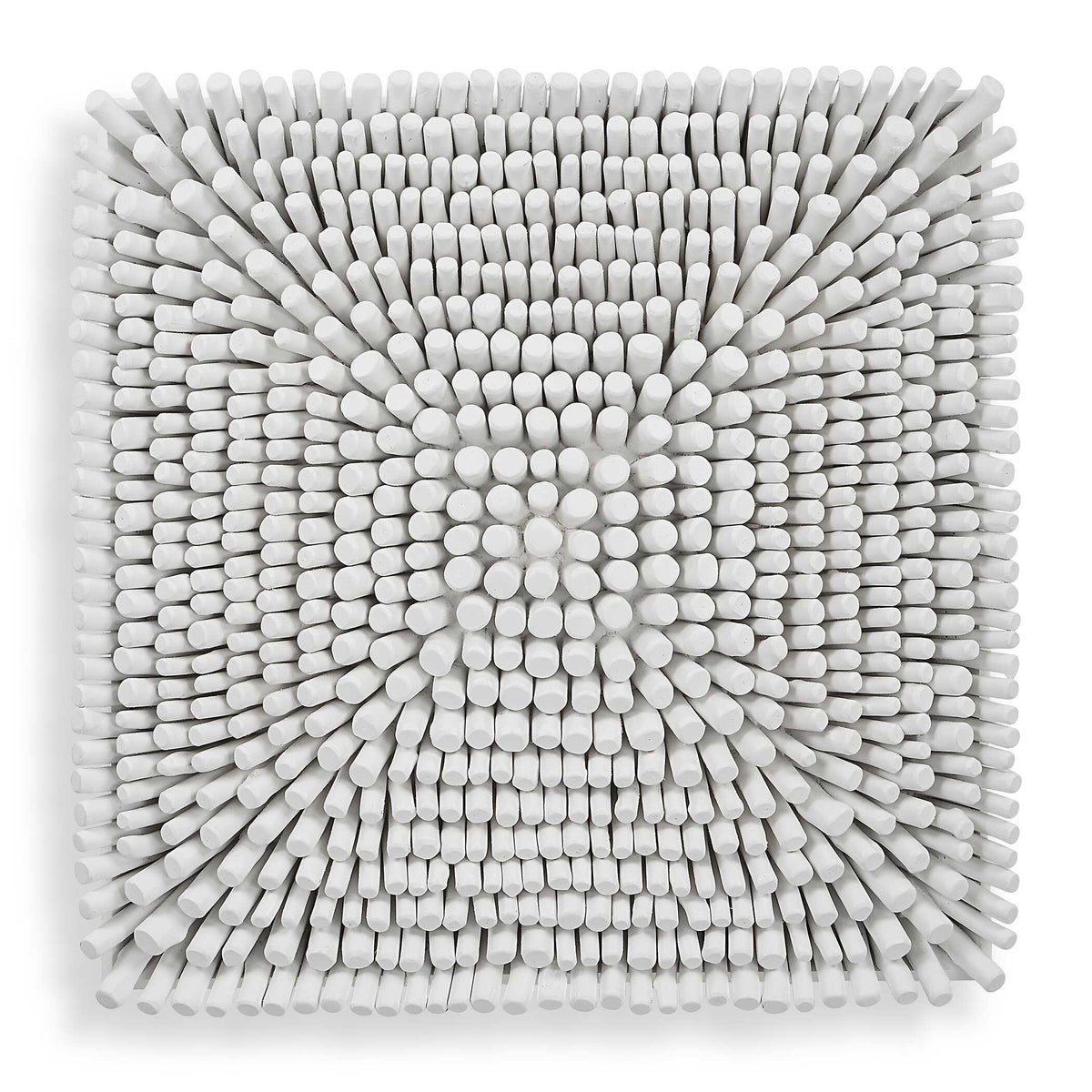 Portside White Wood Wall Panel