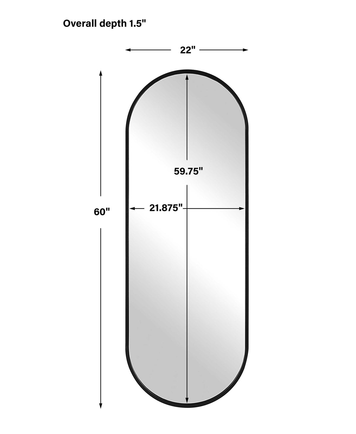 Varina Tall Mirror