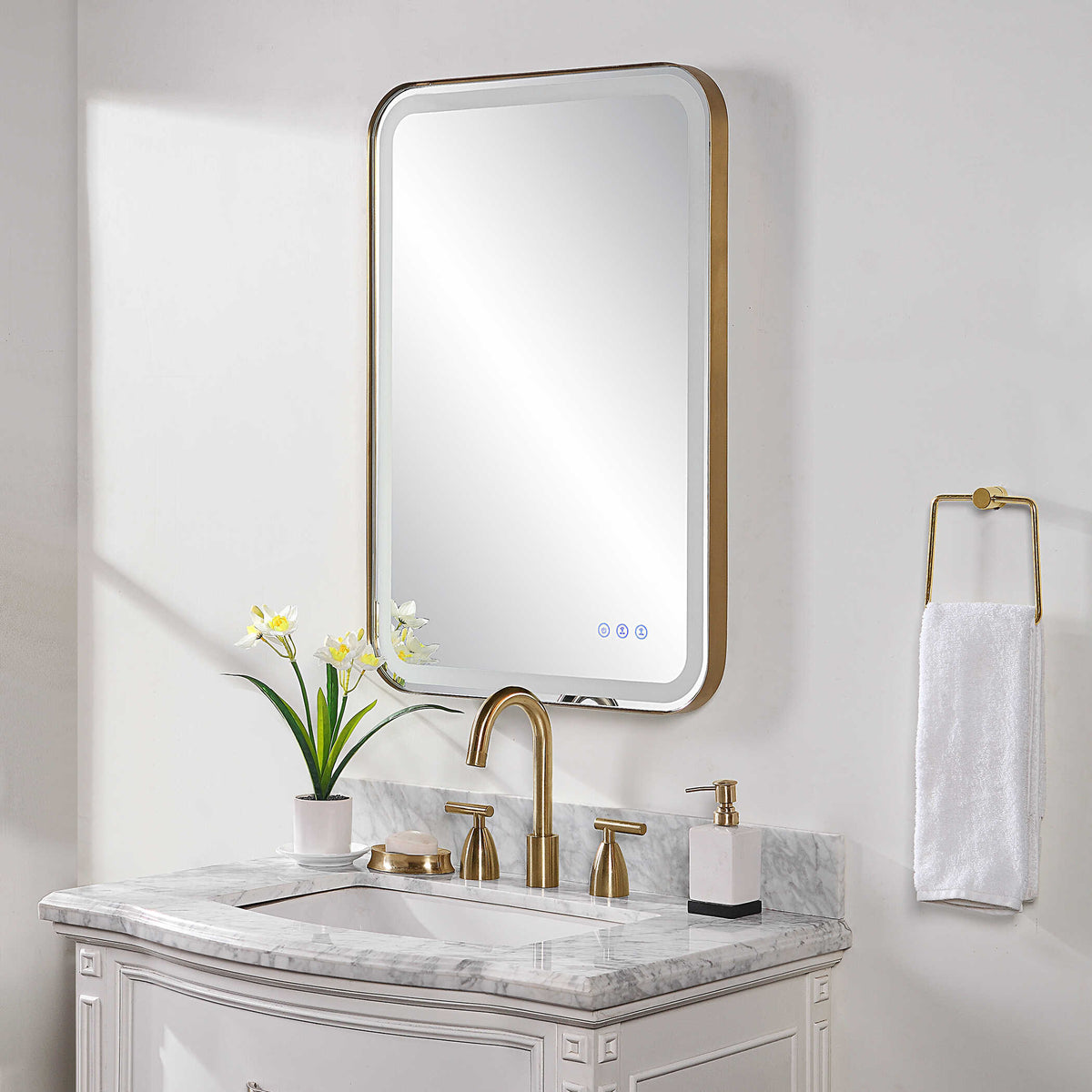 Crofton Lighted Vanity Mirror
