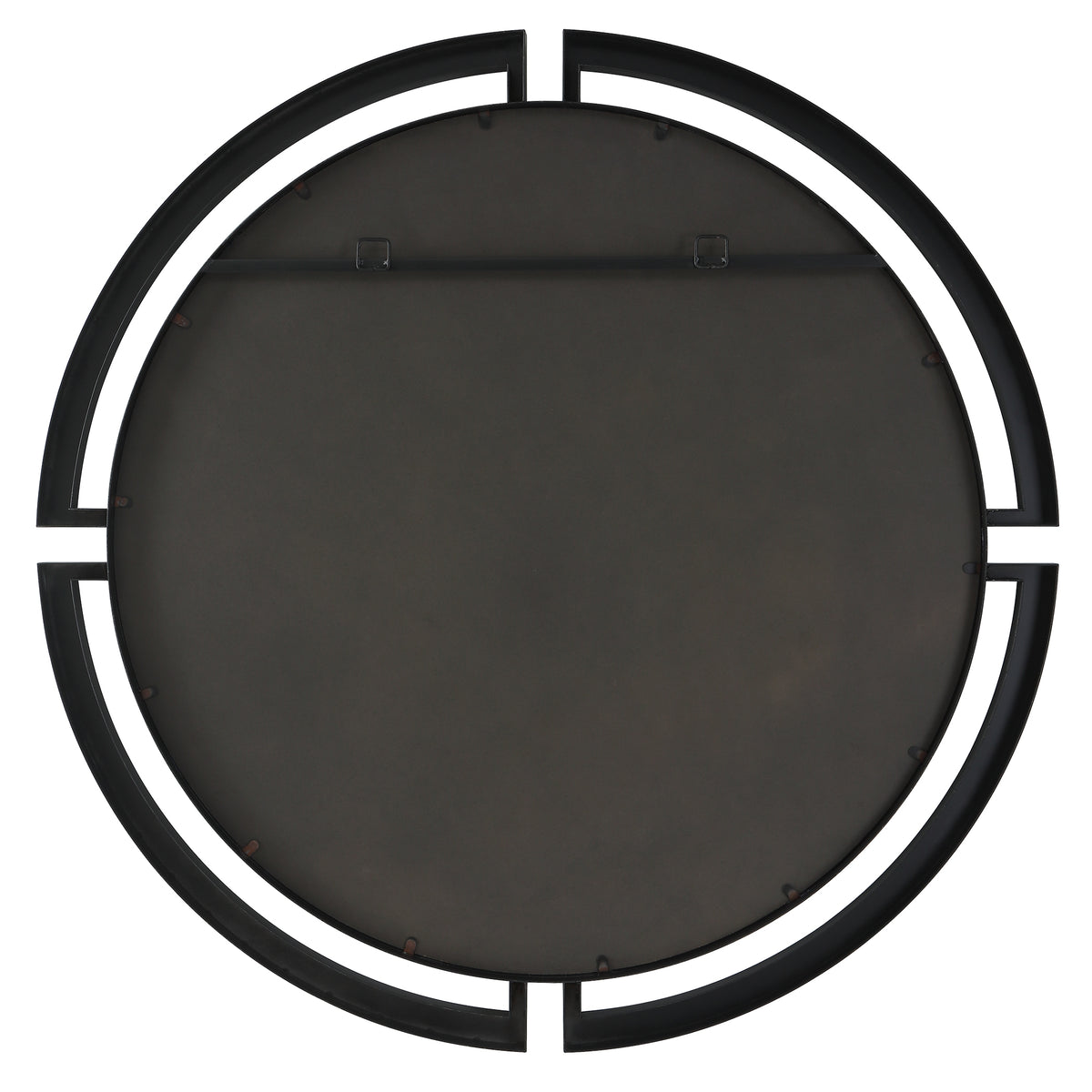 Quadrant Modern Round Mirror