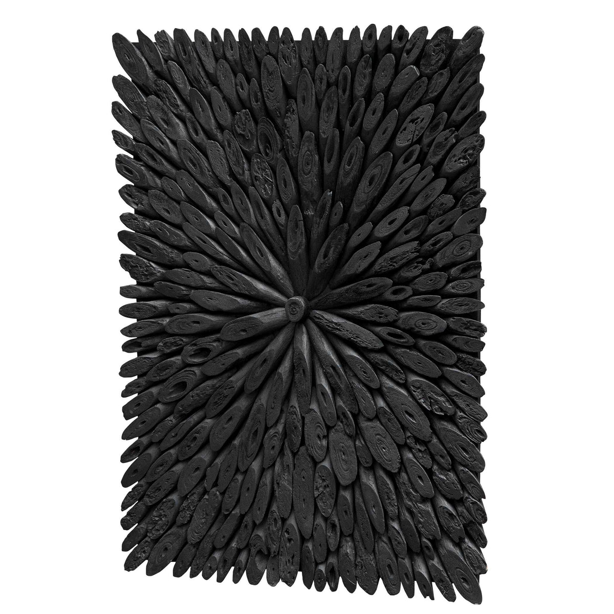 Bahama Black Wood Wall Decor