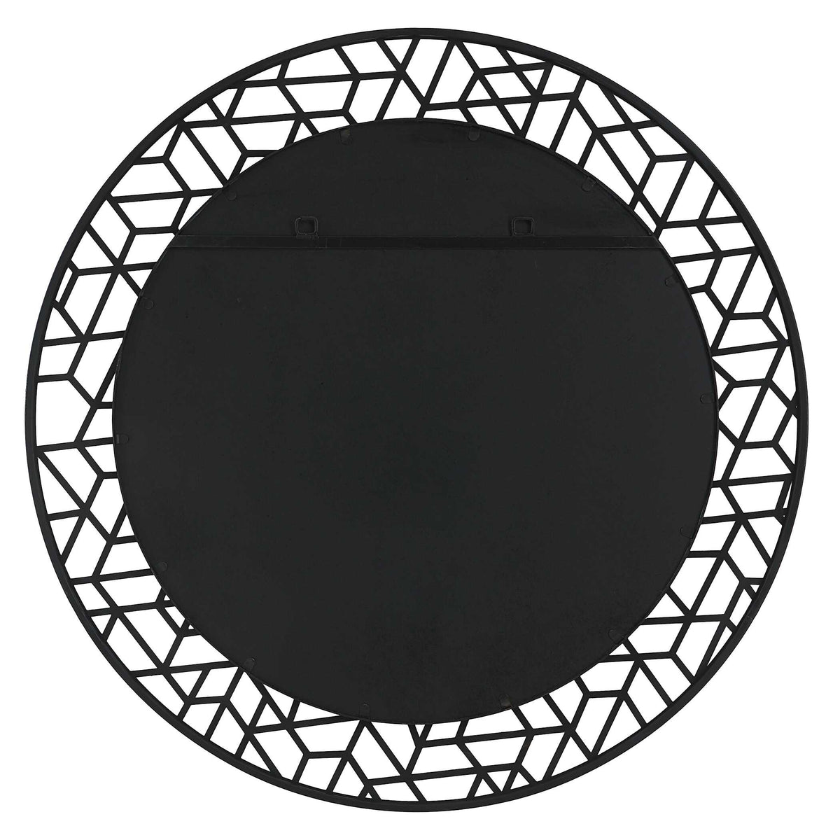 Mosaic Metal Round Mirror