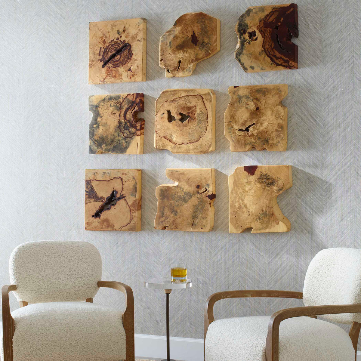 Bahati Wood Wall Decor Set/9