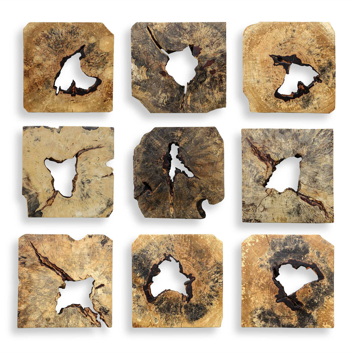 Bahati Wood Wall Decor Set/9