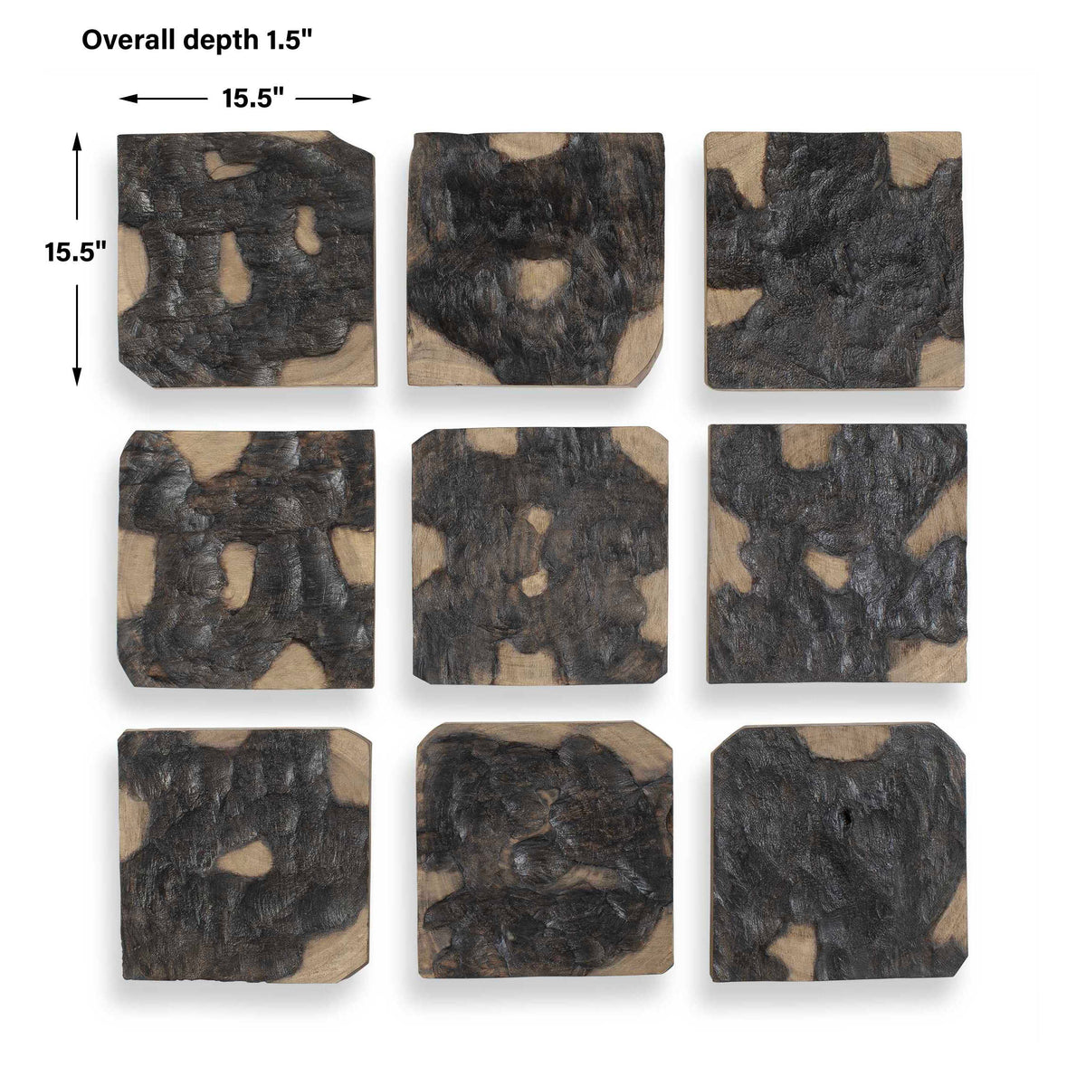 Ignite Wood Wall Decor Set/9