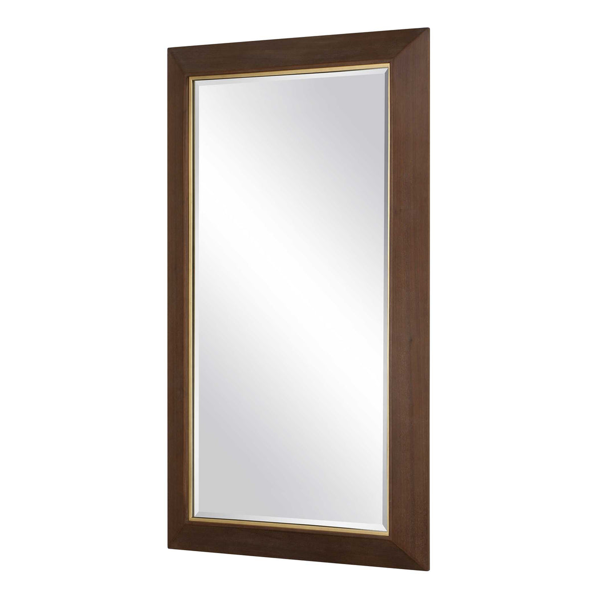 Matheson Rectangular Walnut Mirror