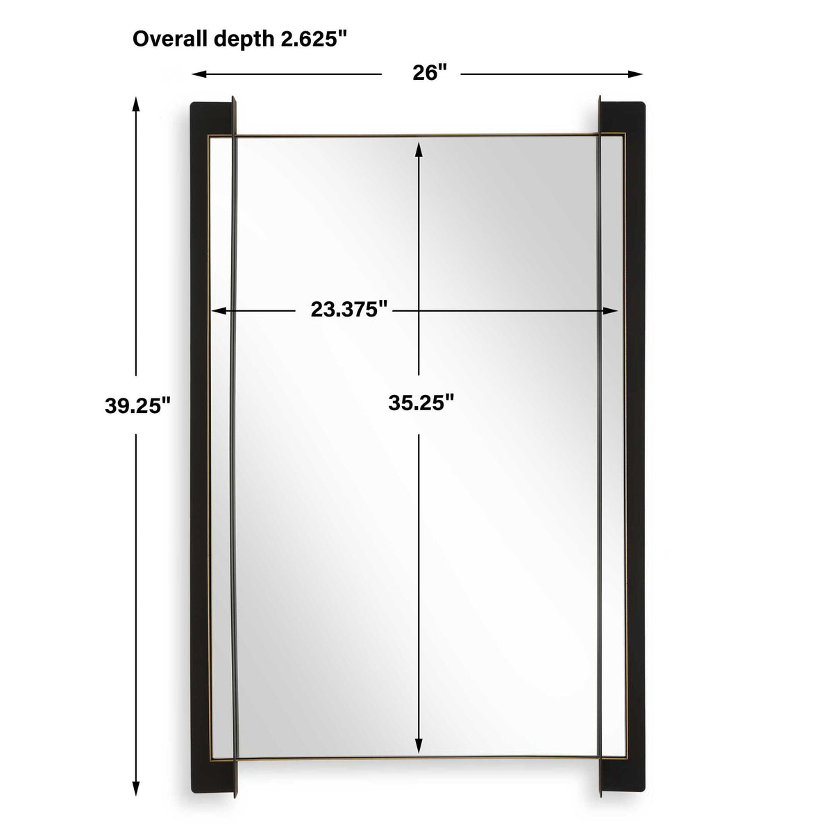 Cunene Industrial Wall Mirror