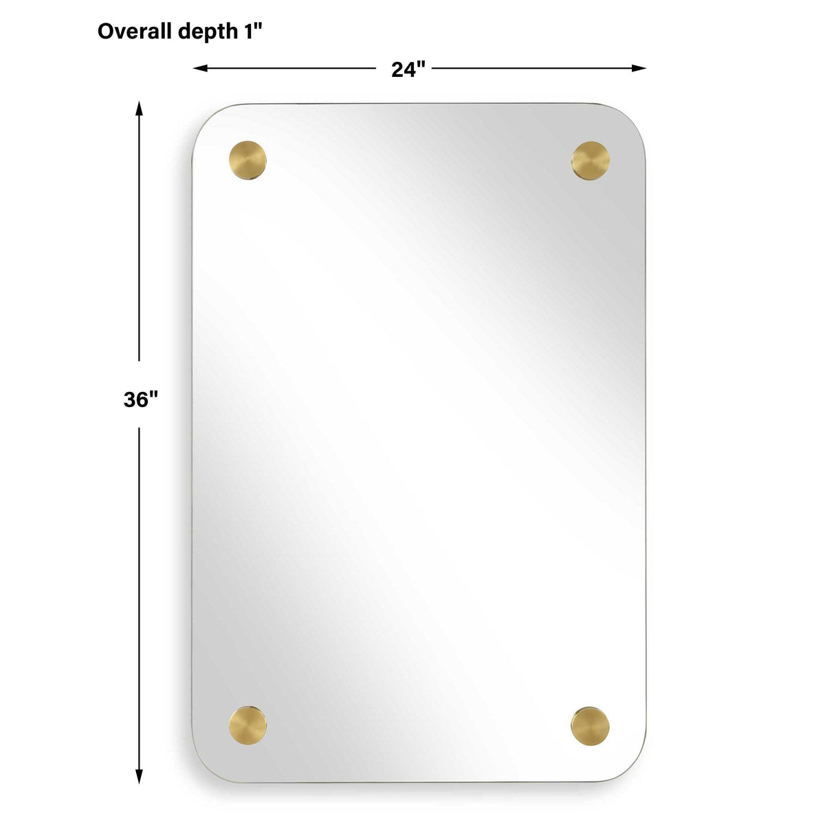 Hamrick Frameless Mirror