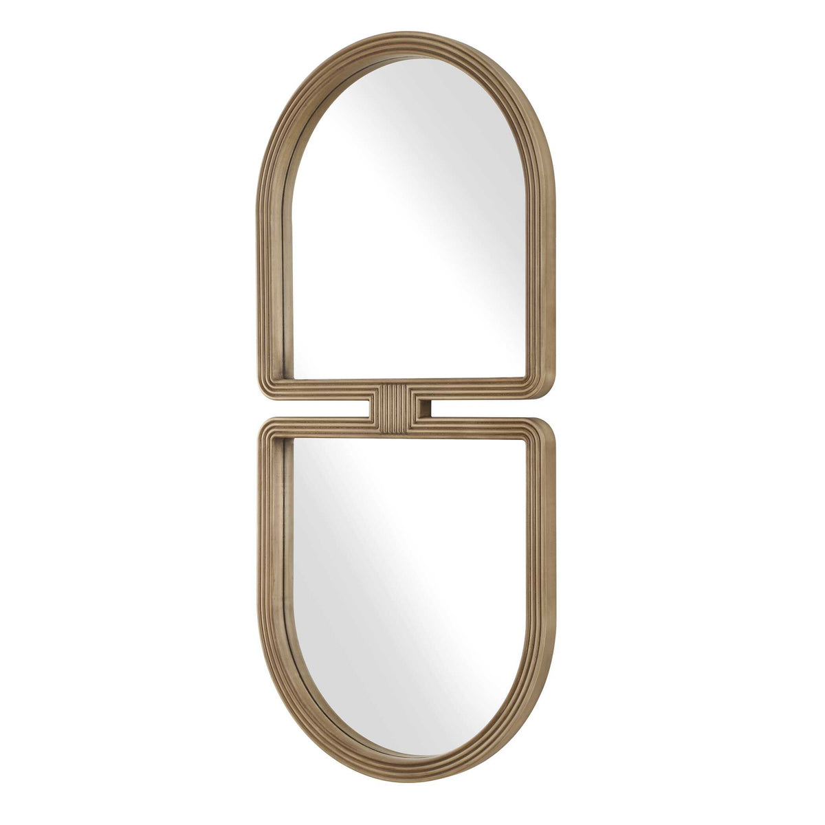 Jacques Art Deco Gold Mirror