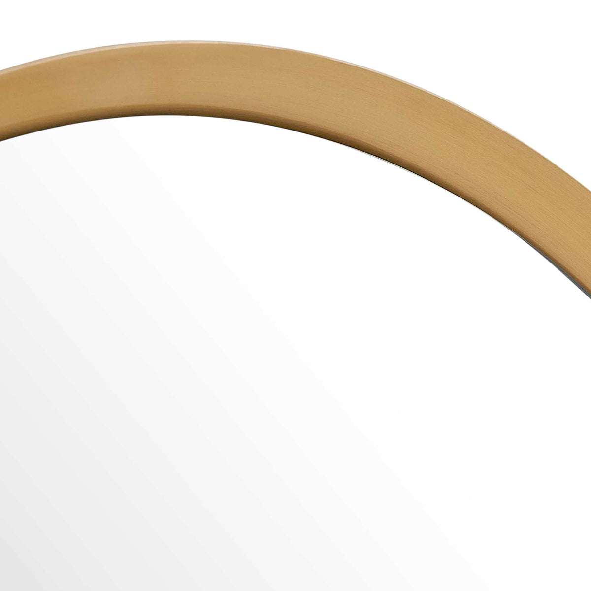 Torrado Oval Brass Mirror