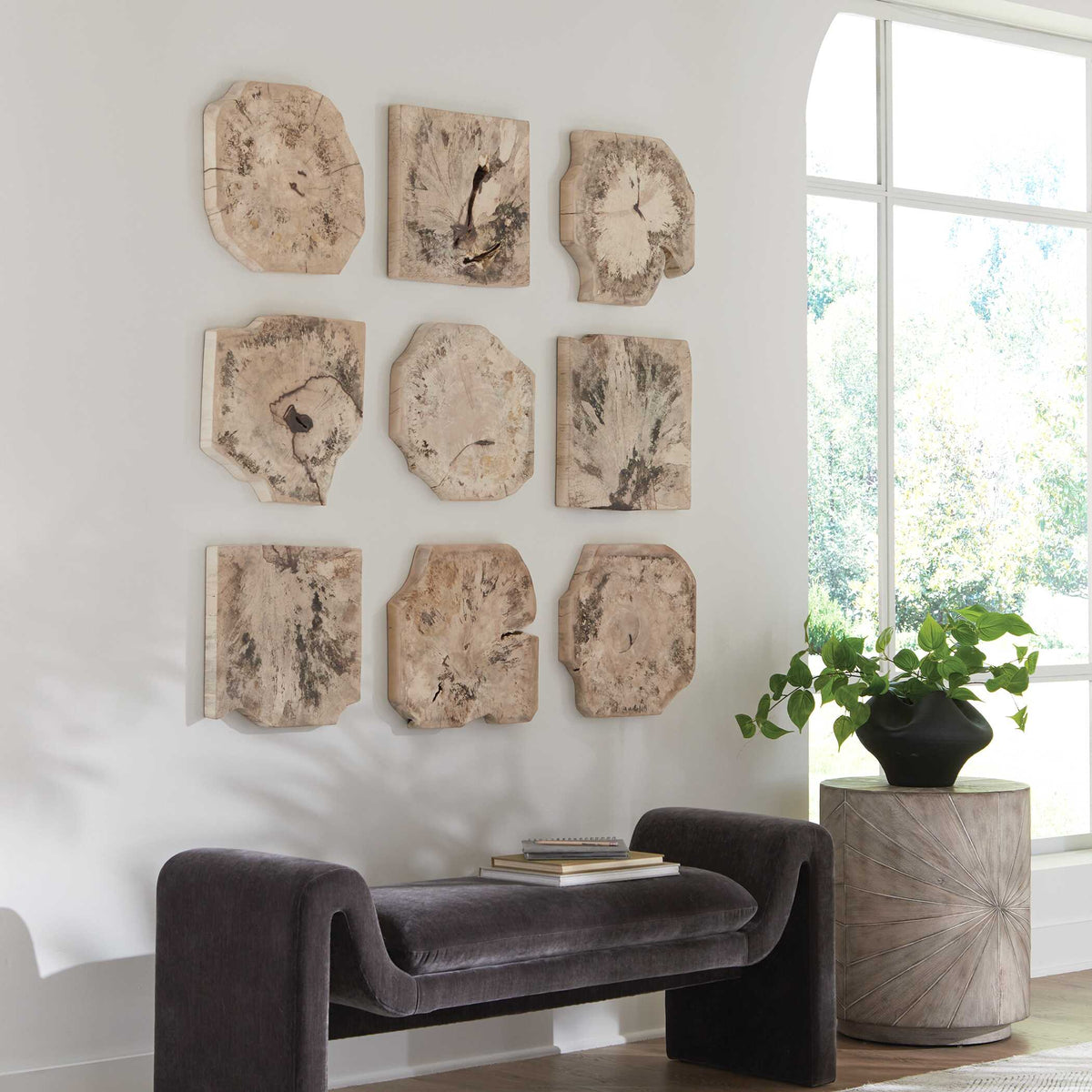 Bahati Wood Wall Decor Set/9