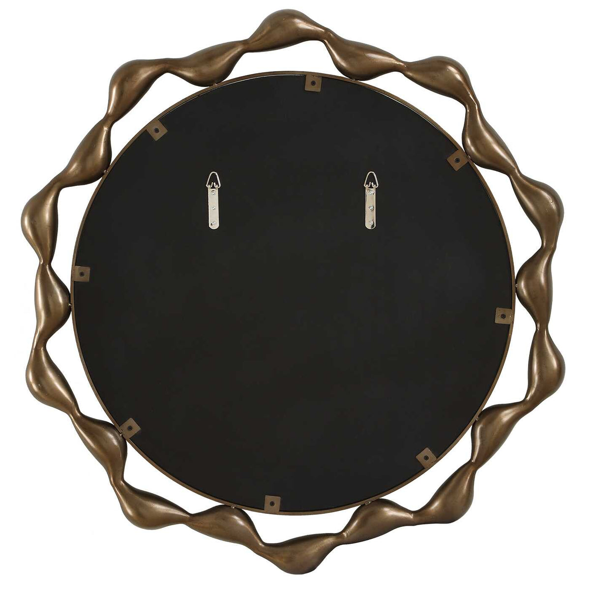 Remolino Round Bronze Mirror