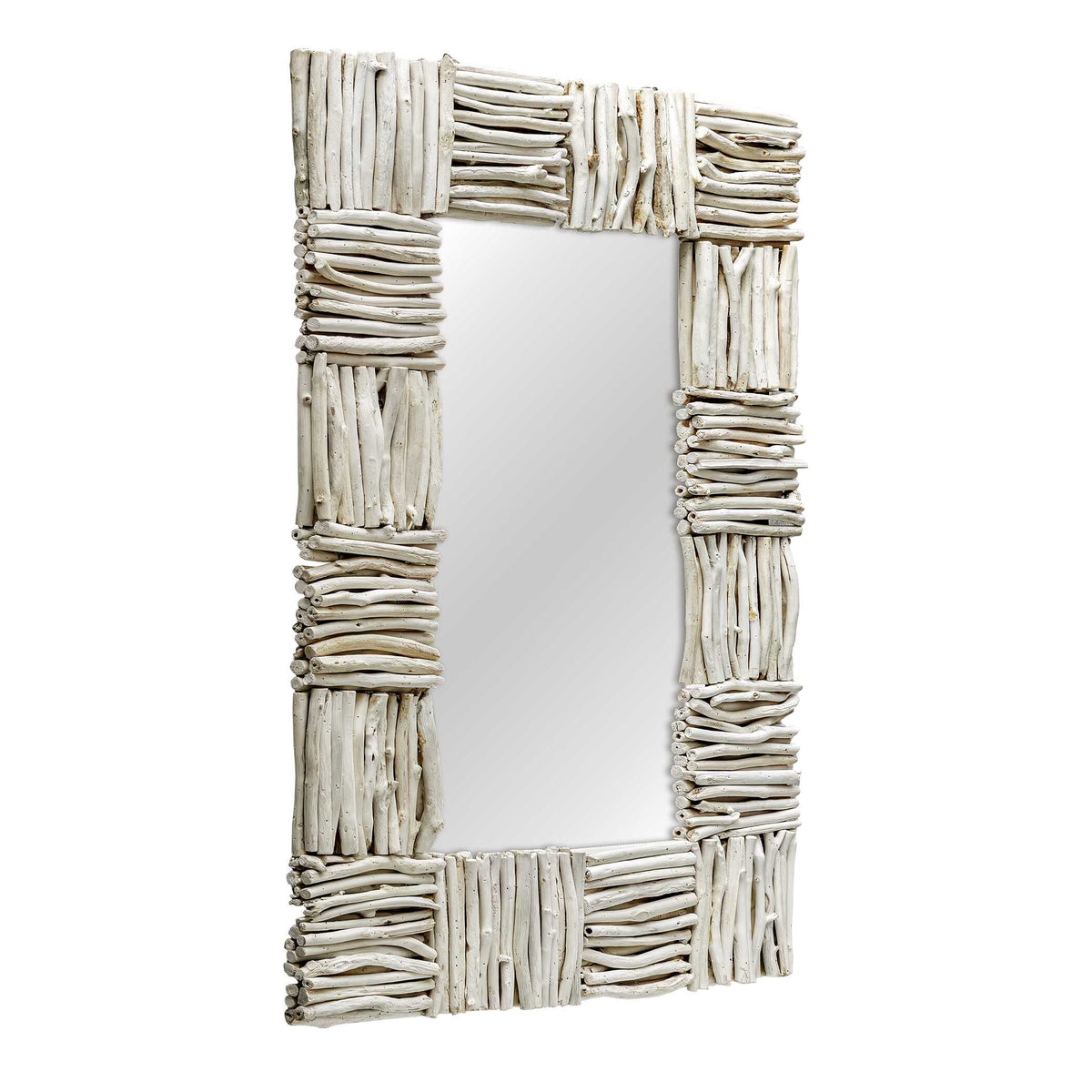 Lathey Teak Mirror