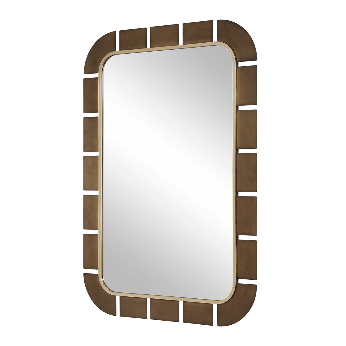 Segment Dark Bronze Mirror
