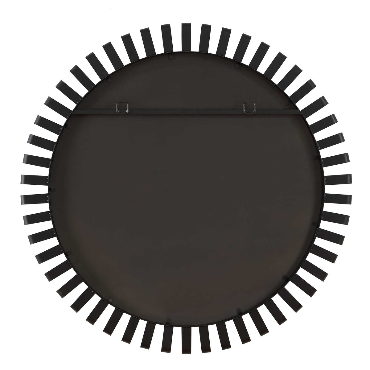 Jael Round Iron Bands Mirror