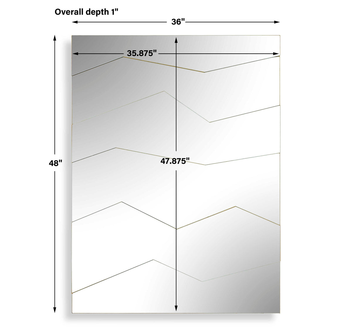 Fracture Segmented Panel Mirror