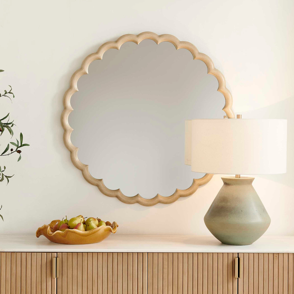 Cerrito Round Mirror