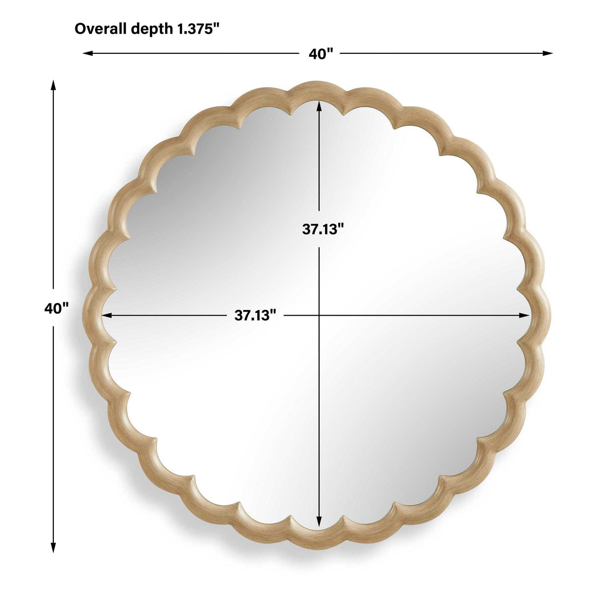 Cerrito Round Mirror