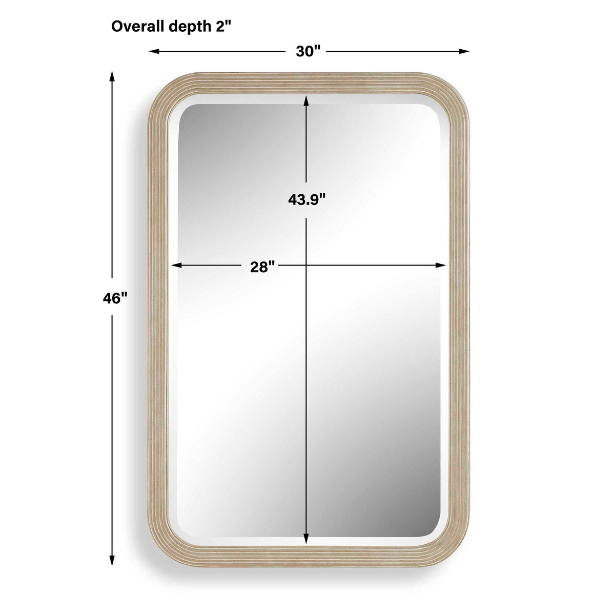 Emari Warm Gray Mirror