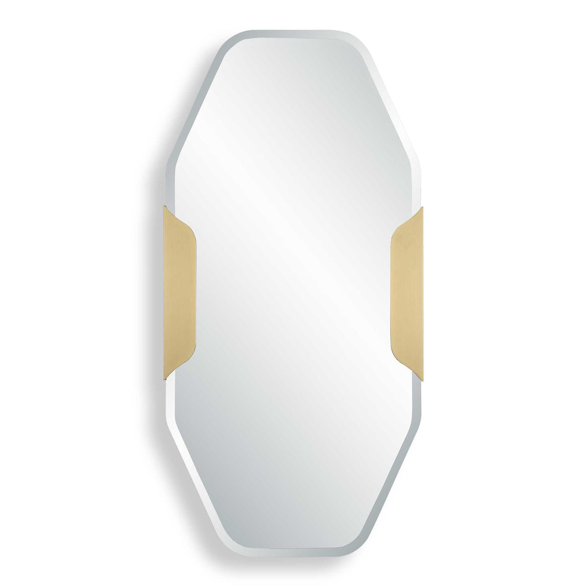 Makari Antique Brass Mirror