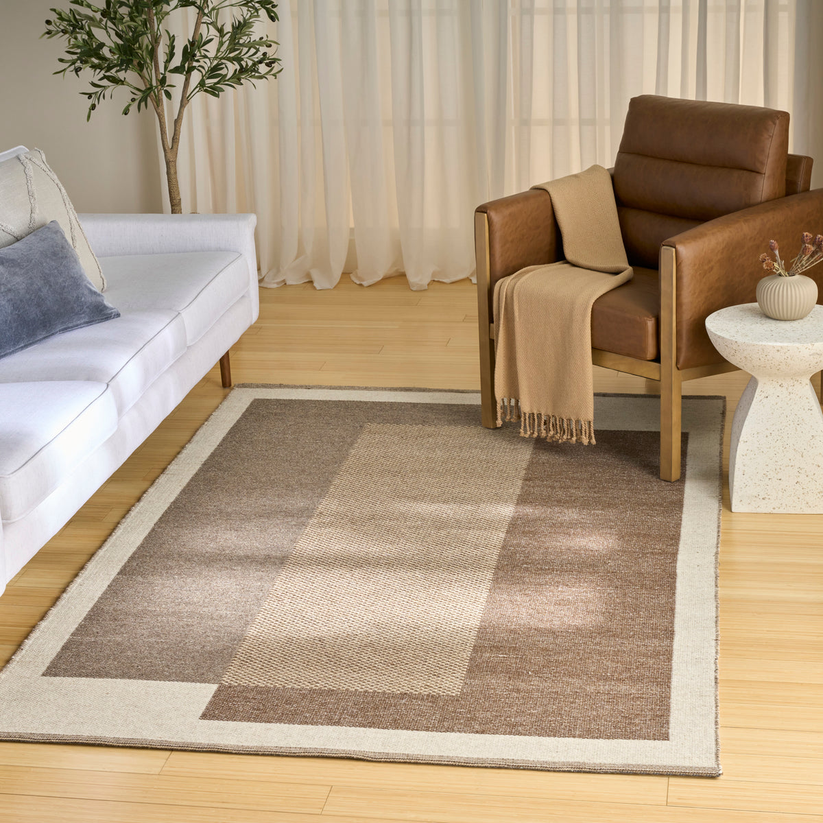Copenhagen CPN02 Ivory Mocha Rug