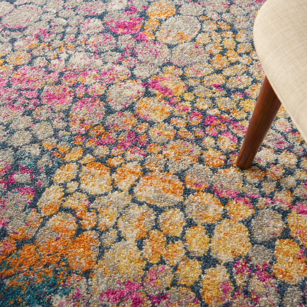 Passion PSN34 Yellow Multicolor Rug