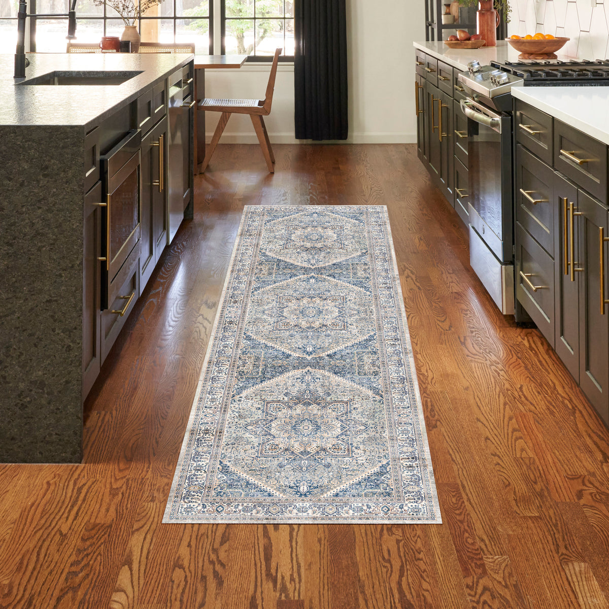 Vintage Home VNH01 Beige Blue Rug