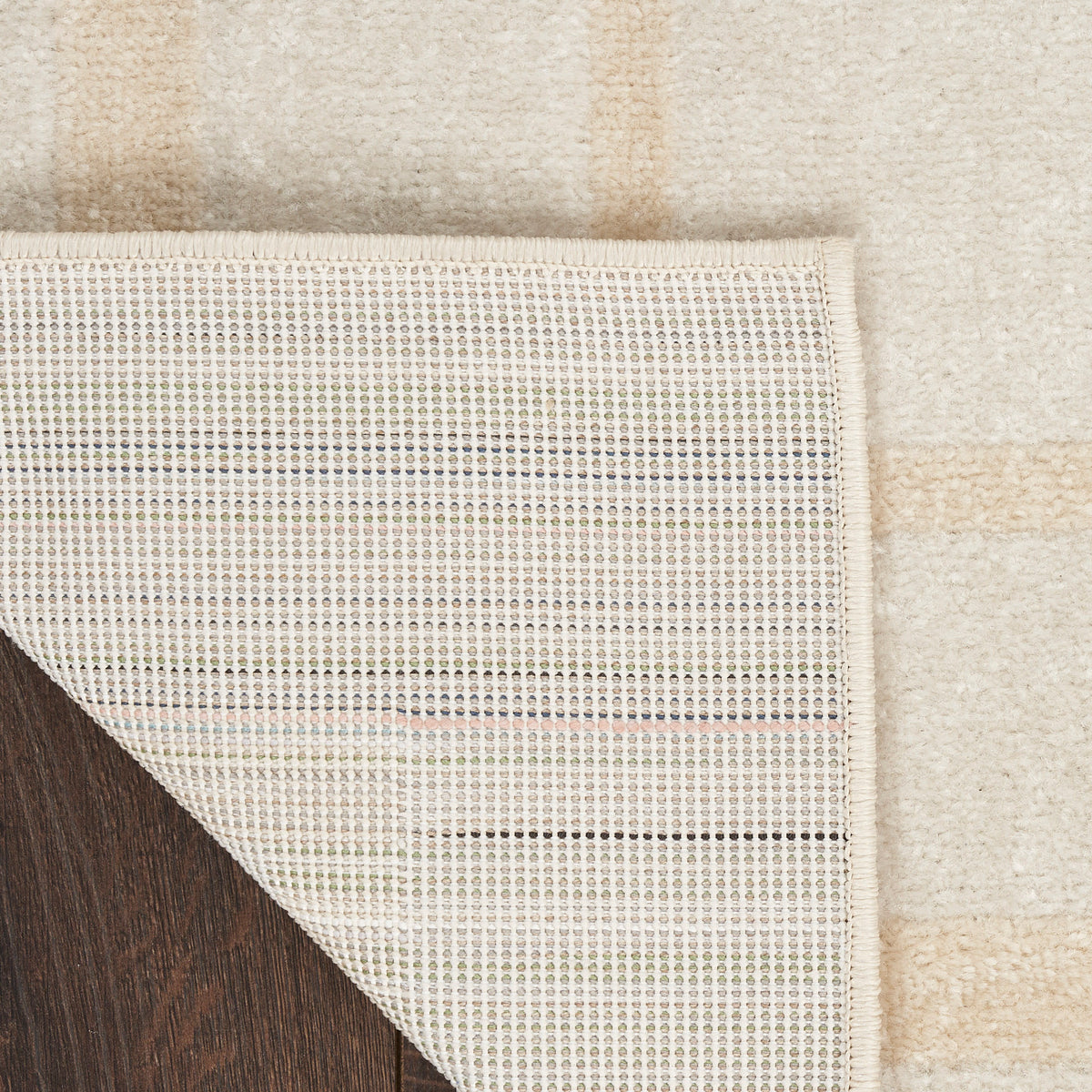 Nourison Essentials NRE02 Ivory Gold Rug