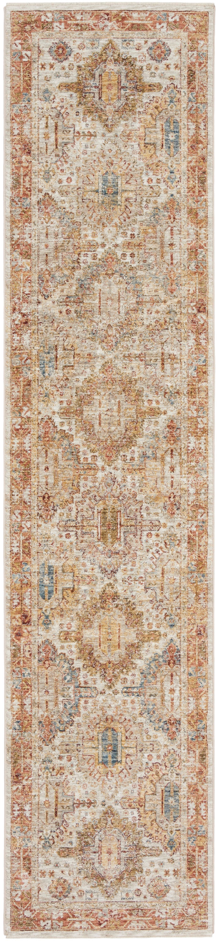 Sahar SHR01 Ivory Multicolor Rug