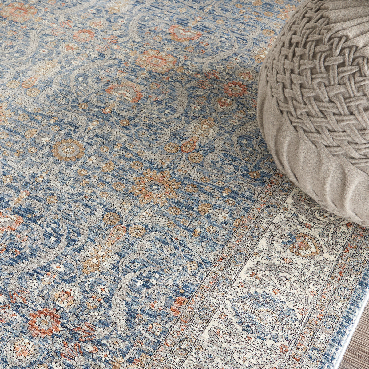Starry Nights STN08 Light Blue Rug