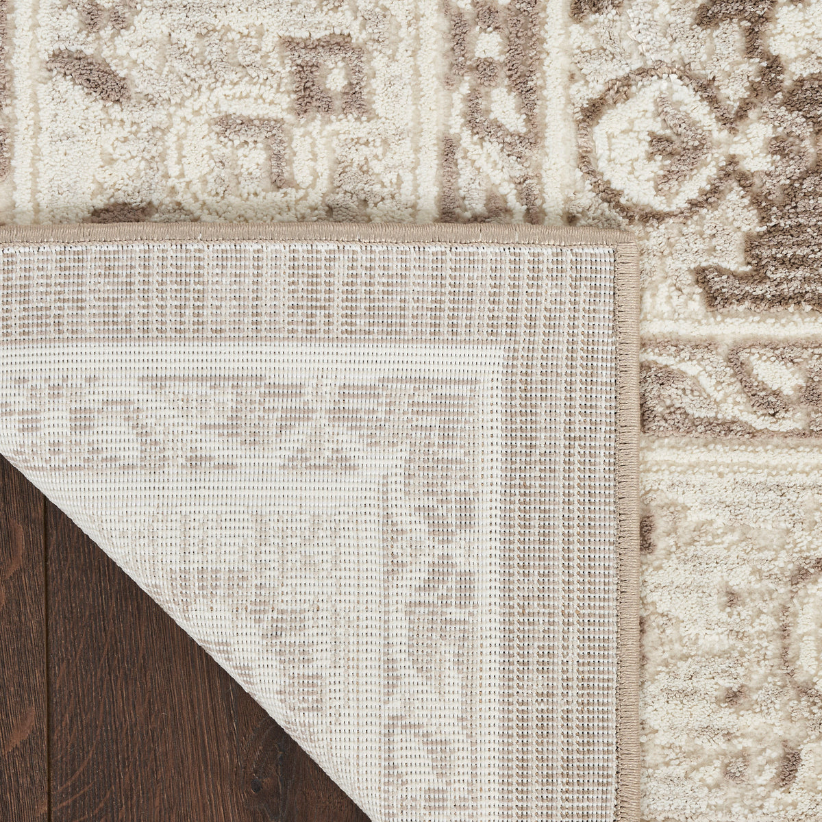 Eco Cycle ECY04 Ivory Mocha Rug