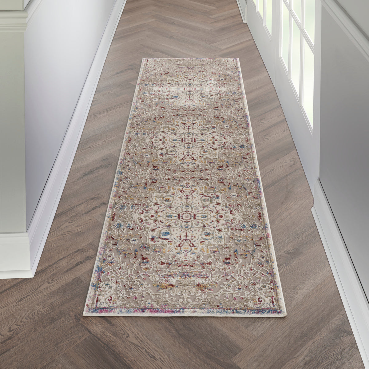 Melody MEL03 Grey Multicolor Rug
