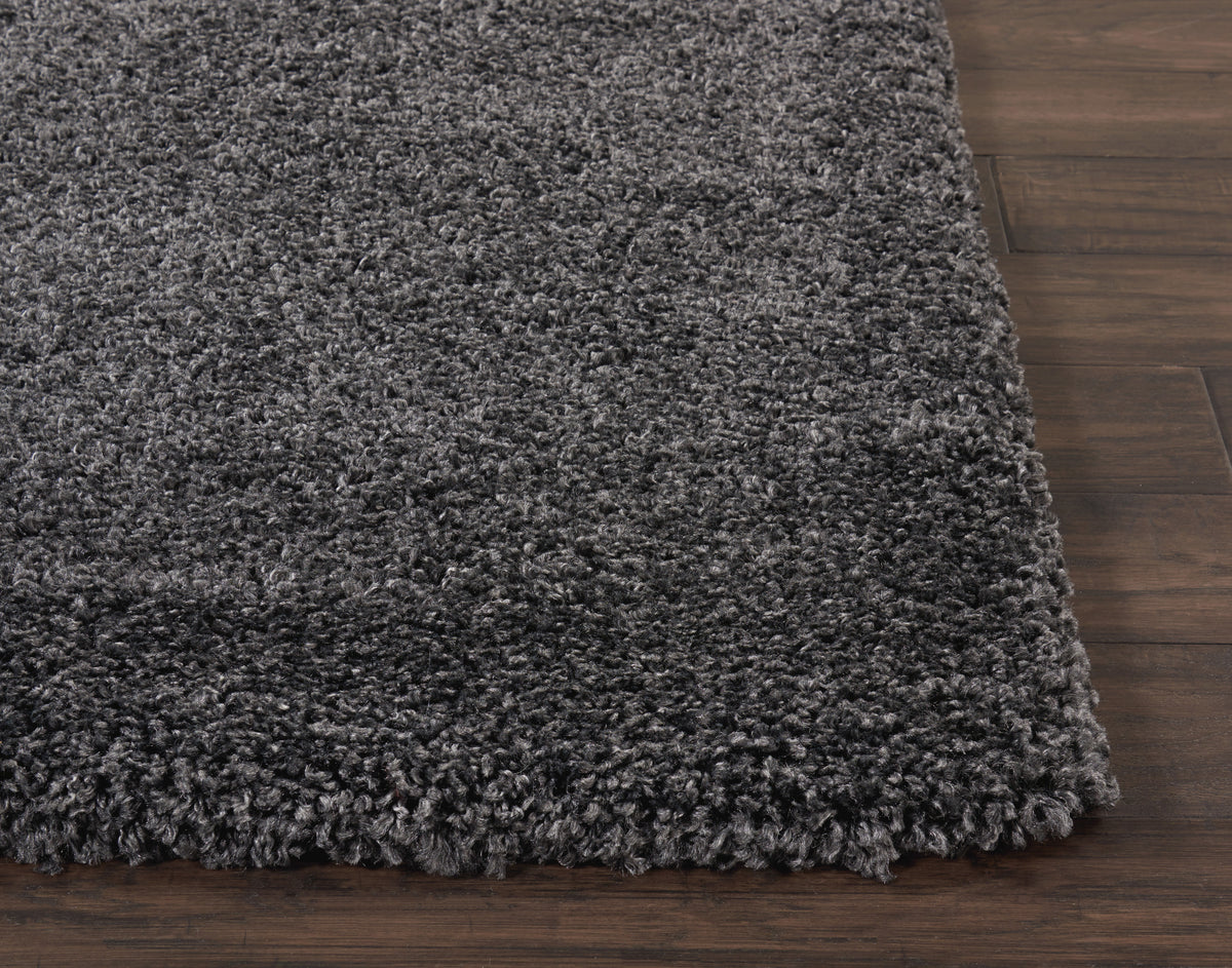 Malibu Shag MSG01 Dark Grey Rug