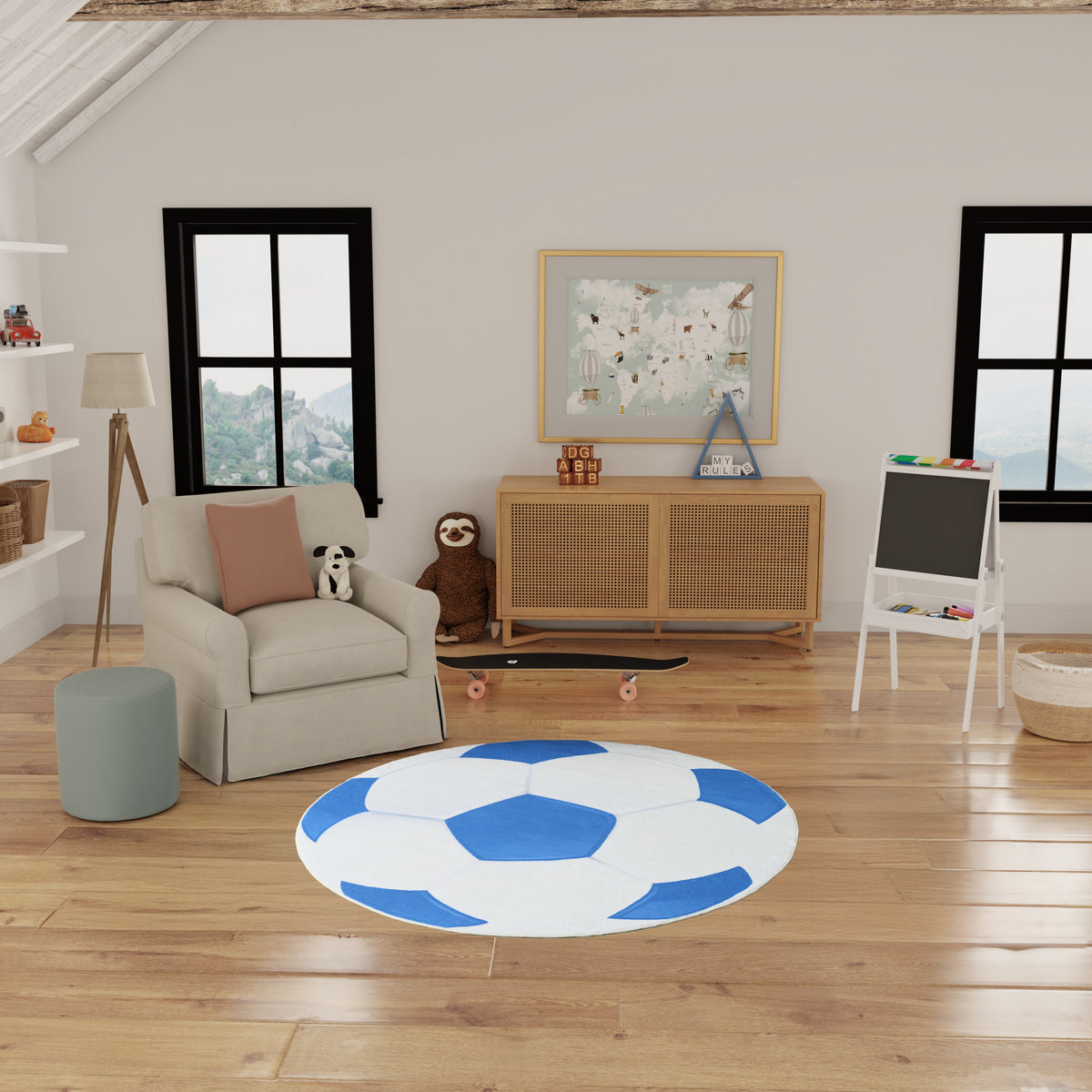 Imagination IMA01 Blue Rug
