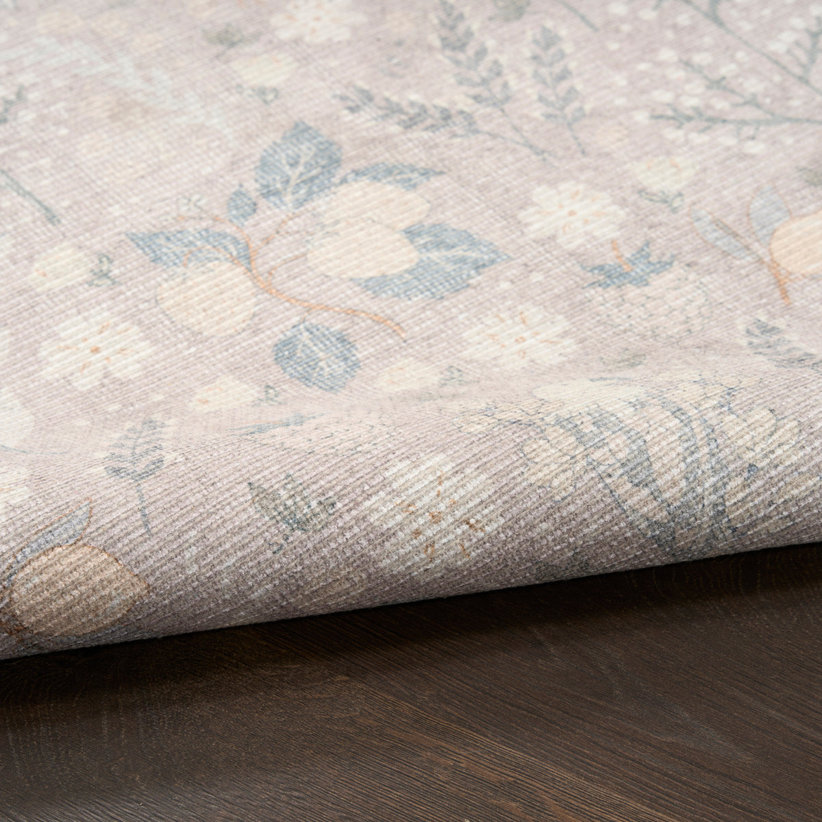 Botanical Washables BOT04 Grey Multicolor Rug