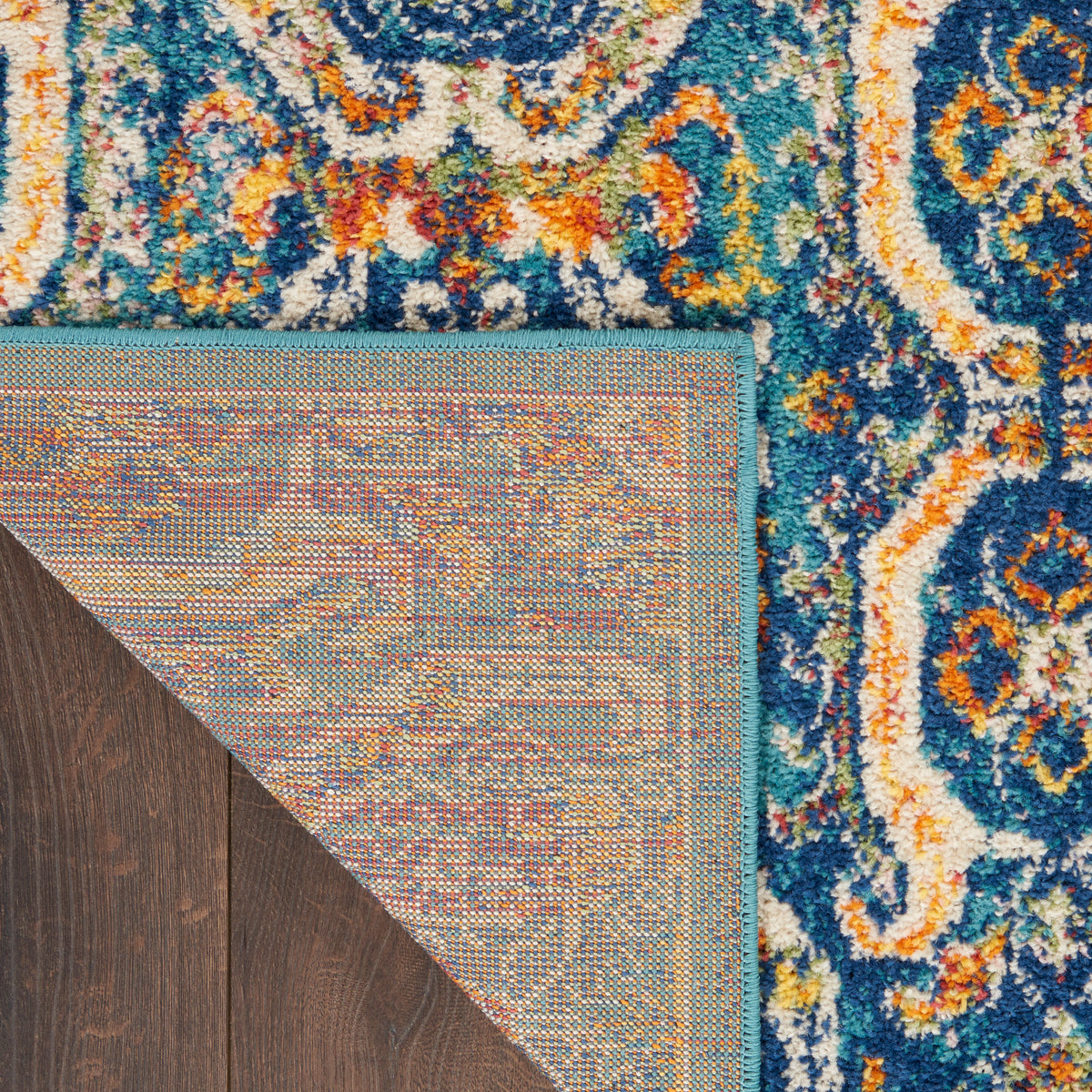 Allur ALR05 Blue Multicolor Rug