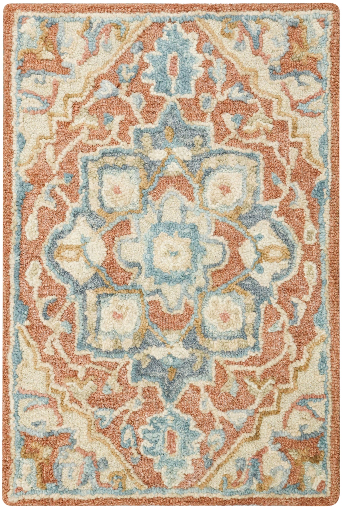 Maison MSO06 Rust Ivory Rug