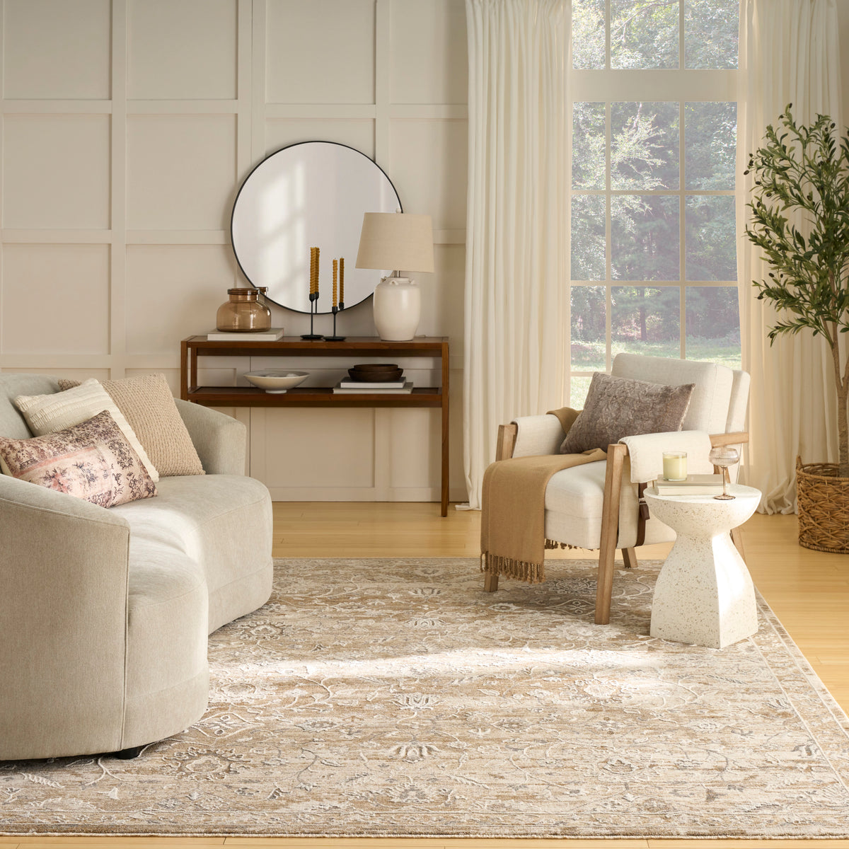 Retreat RET01 Beige Rug